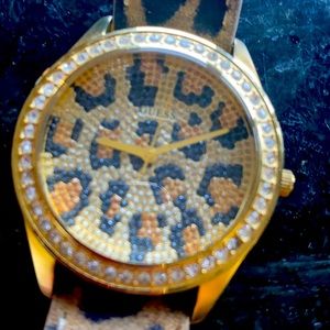 Guess Leopard Watch